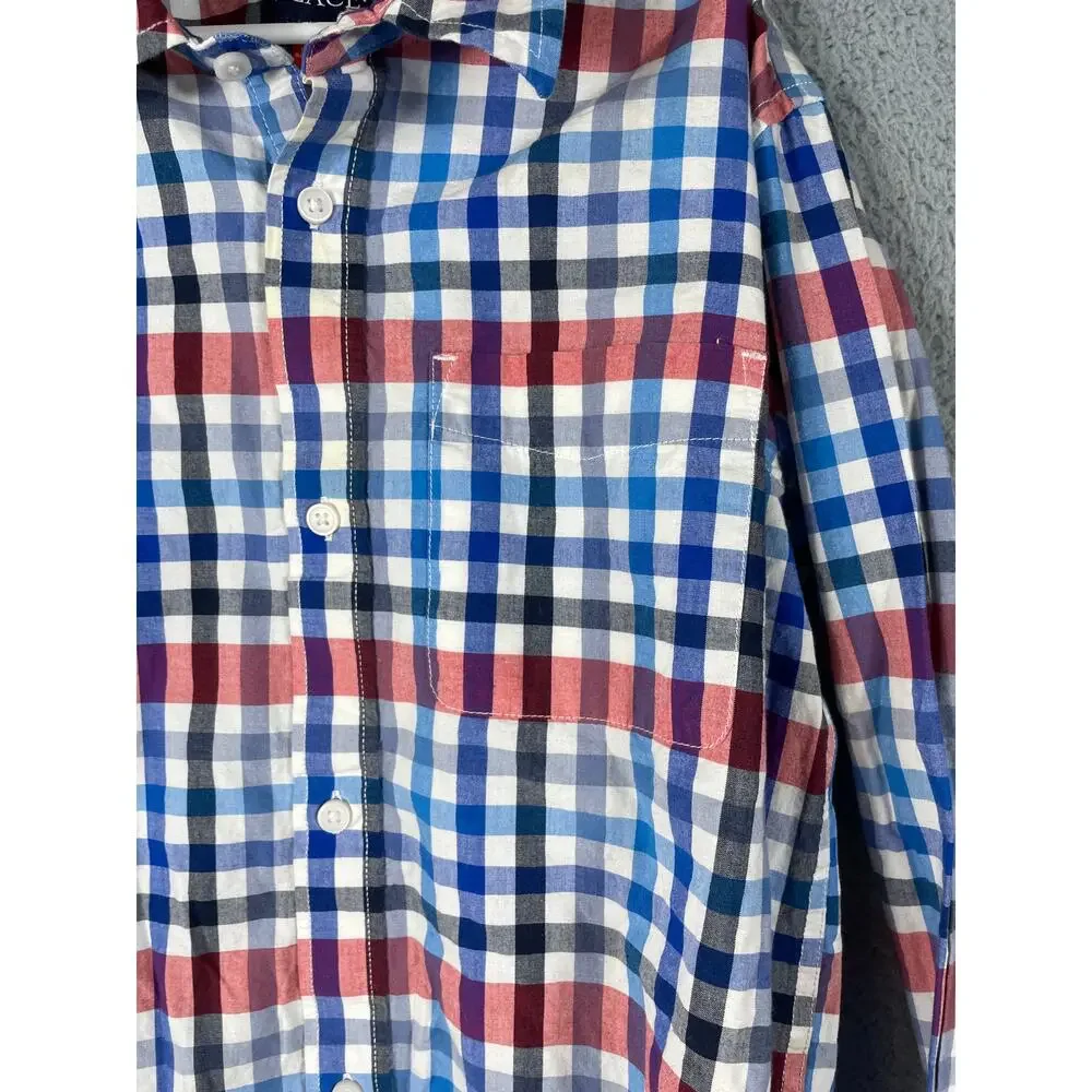 The Children's Place Boys Button Long Sleeve Shirt Size XXL